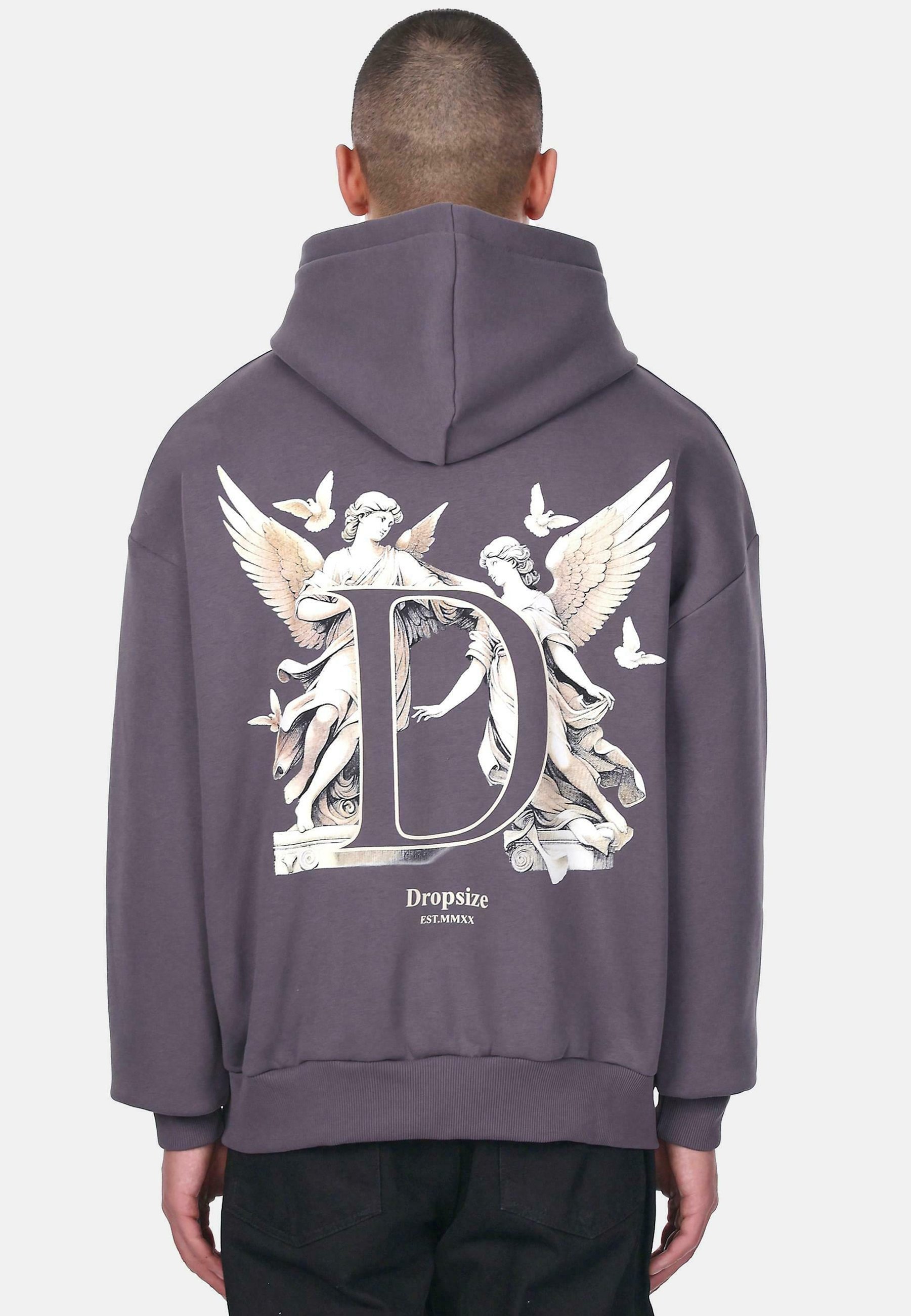 Sweat à capuche Dropsize - gris foncé