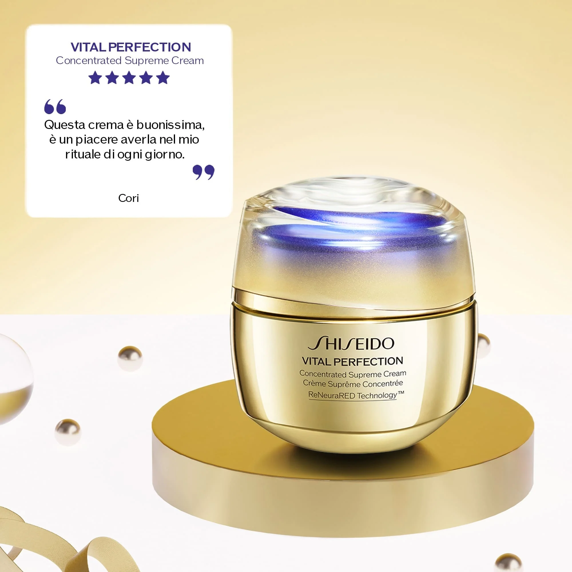Vital Perfection Vpn Supreme Holiday Pouch Set - Cofanetto Tratt. Globale, Crema viso giorno lifting