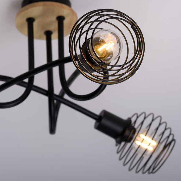 Eugen plafondlamp E14, 3 lampen