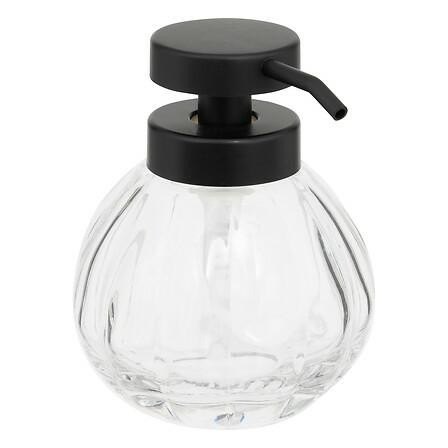 DOZOWNIK DO MYDŁA transparentny SZKLANY ok. 200 ml