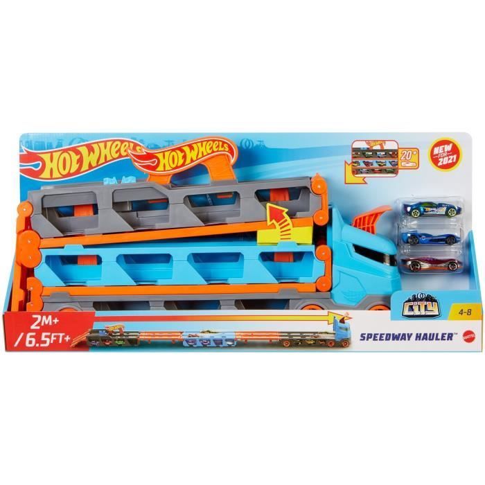 Hot Wheels - Trasportatore super estensibile - Pista / Macchinina - Età 4+ GVG37