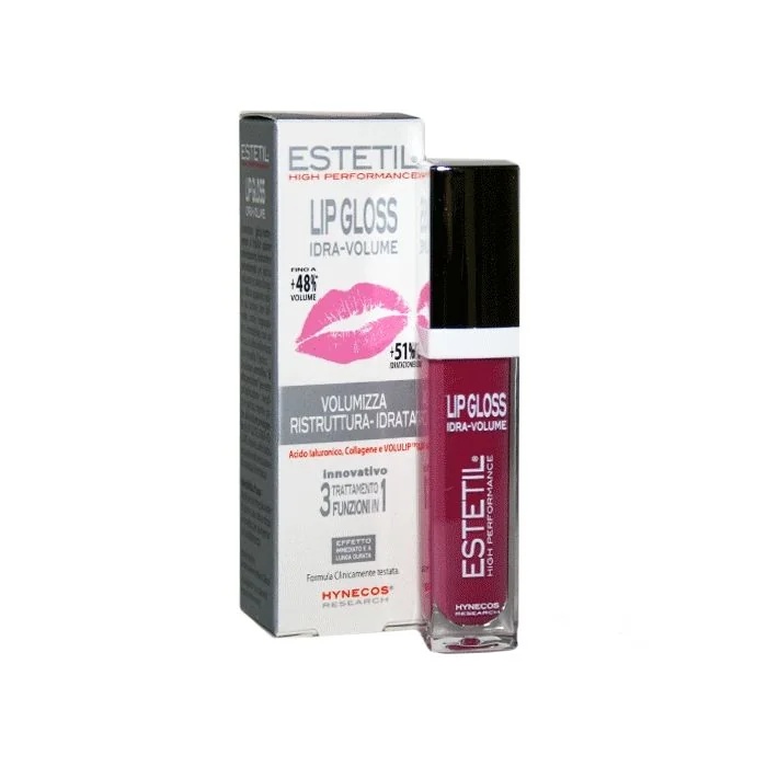 ESTETIL Gloss à lèvres Estetil Idravolume Couleur 06 Rose Fraise Gloss Volumisant