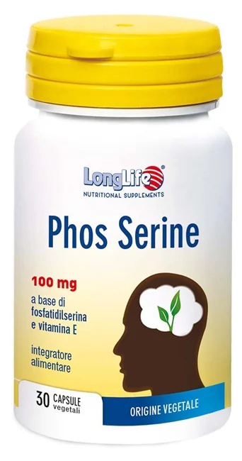 LONG LIFE Longlife Phos Serin 30 Kapseln Antioxidative Wirkung