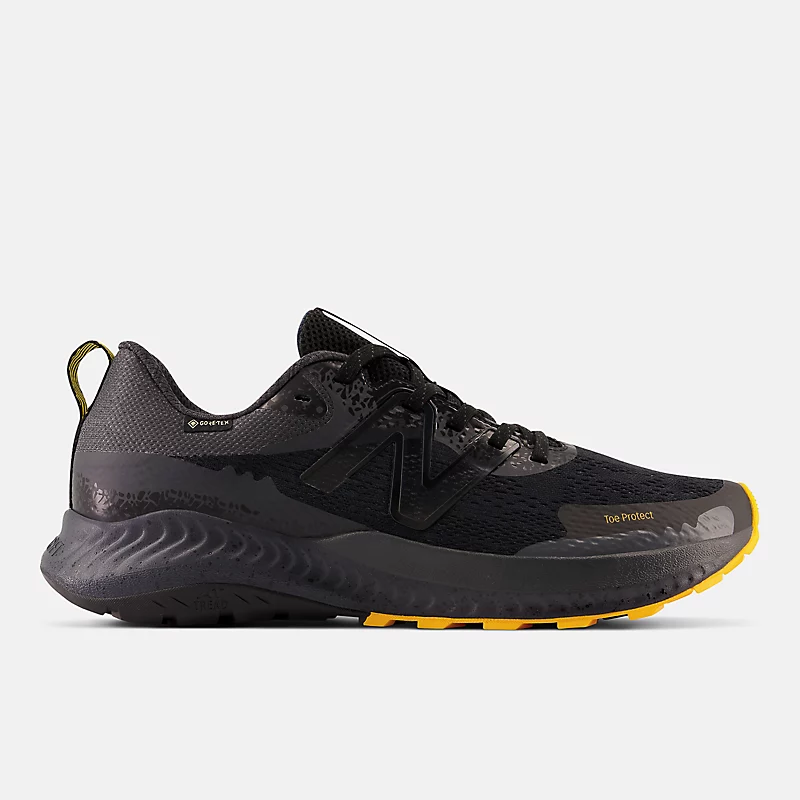 Buty DYNASOFT NITREL v5 GTX dla meżczyzn – czarne z wyrazistą morelą