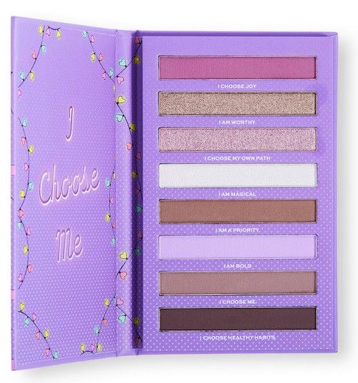 Paleta očných tieňov Affirmation Book Palety očných tieňov a líčenie