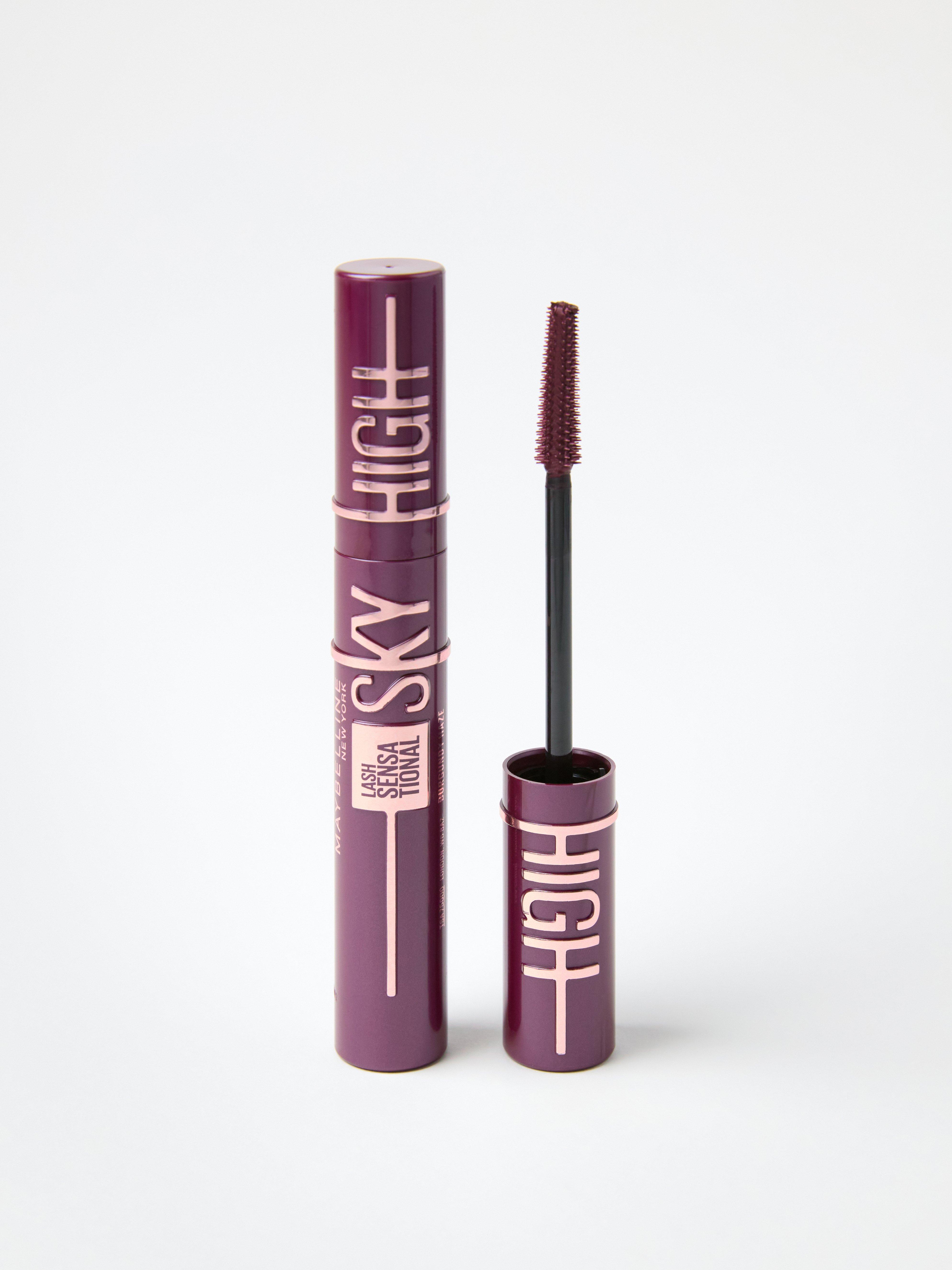 Máscara de pestañas Maybelline Lash Sensational Sky High, tono BORGOÑA