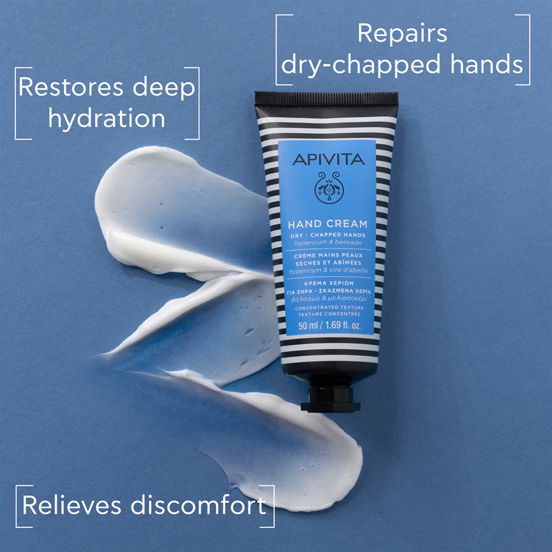 Apivita Hand Care krém na ruky pre suché a popraskané ruky Intenzívne hydratačný krém na ruky
