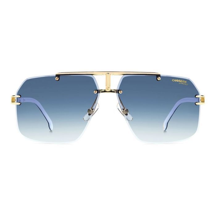 Sunglasses - Carrera - 1054/S GOLD (J5G 08) - Metal - Square - Trendy
