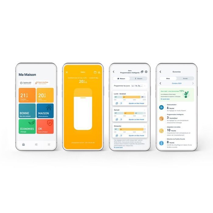 Cabezal de radiador termostático conectado Tado X