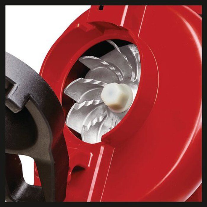 Soplador aspirador de hojas Einhell GC-EL 3000 E (3000 W, bolsa recolectora de 45 L, correa de alcance ajustable)