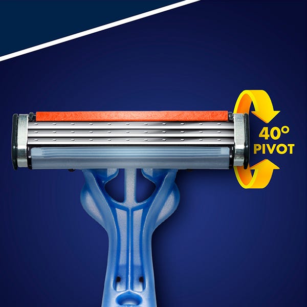 Jednorázové holící hlavice Gillette Blue 3 Smooth, 8 kusů | 8UD