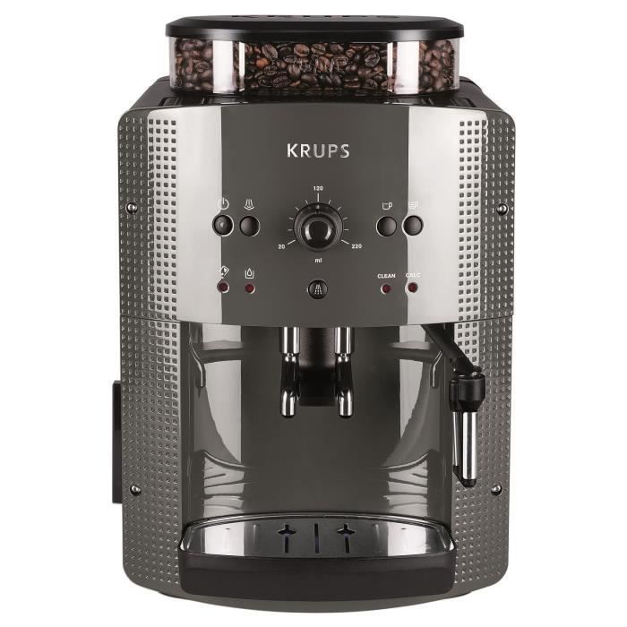 KRUPS EA810B70 Essential Bean-to-Cup Coffee Machine - Integrated Grinder - 15 Bars - Black