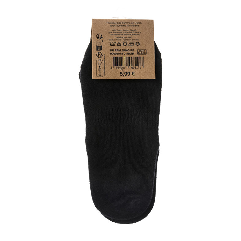 Calcetines y medias negras para mujer