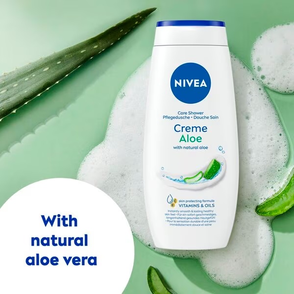 NIVEA Creme Aloe sprchový krém<br>250ml - Normálna pleť