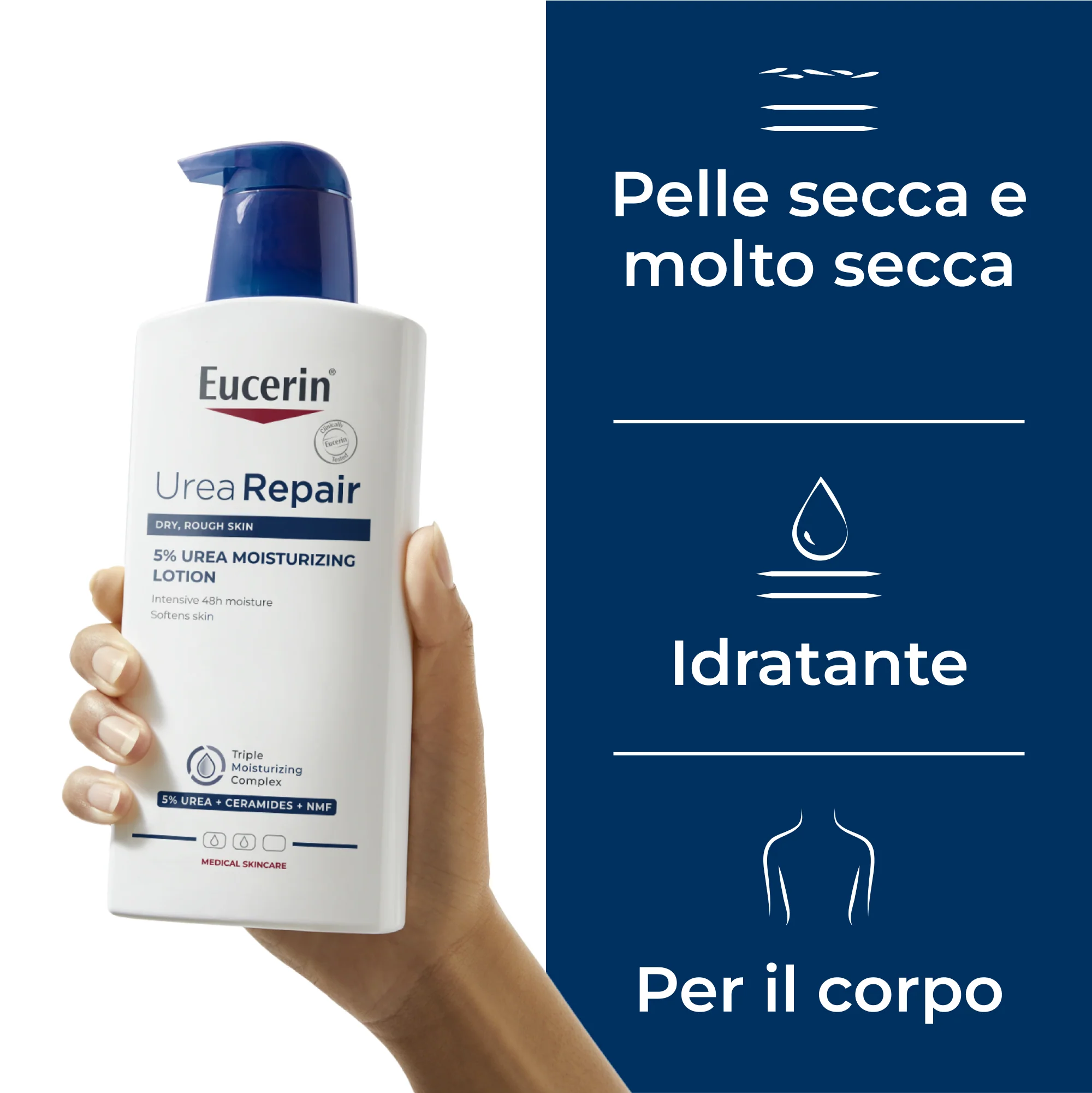 UreaRepair UreaRepair Emulsione  Idratante 5% - Crema Corpo