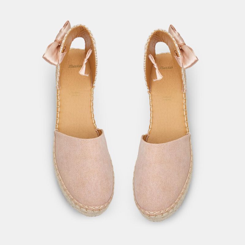 BATA espadrilles met sleehak van 6 cm voor dames