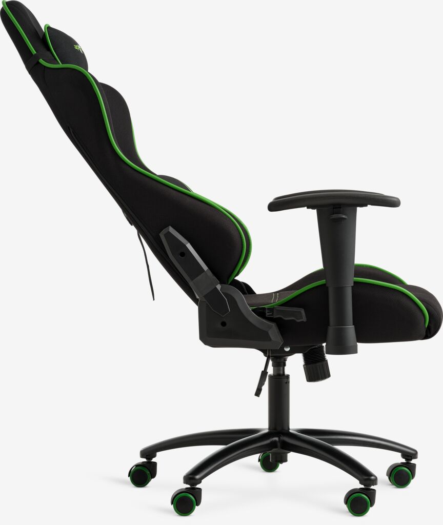 LAMBJERG Gaming stolica LAMBJERG Black Mesh/Green