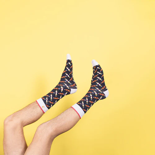 Cabaia Marineblaue Socken von Benjamin & Jacques