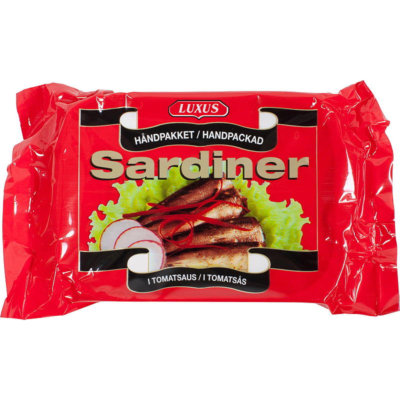 Luxus Sardiinit 105 g tomaattikastiketta