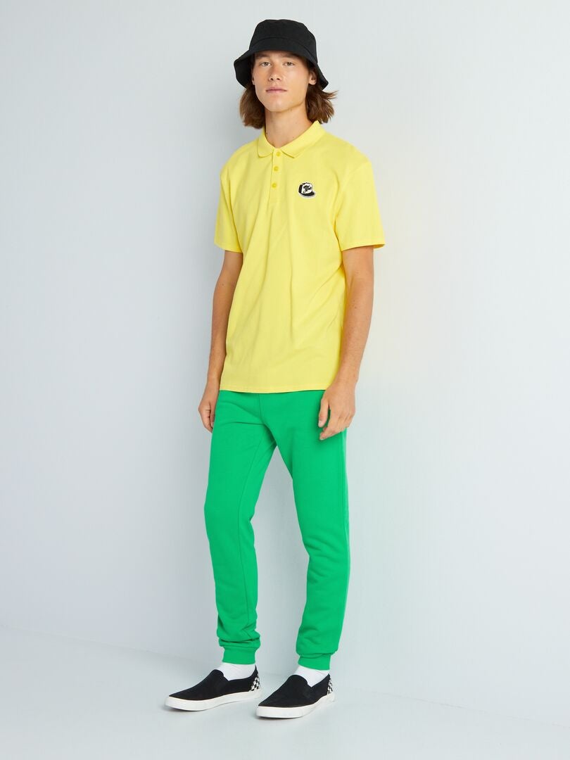 Fleece joggingbroek - GROEN