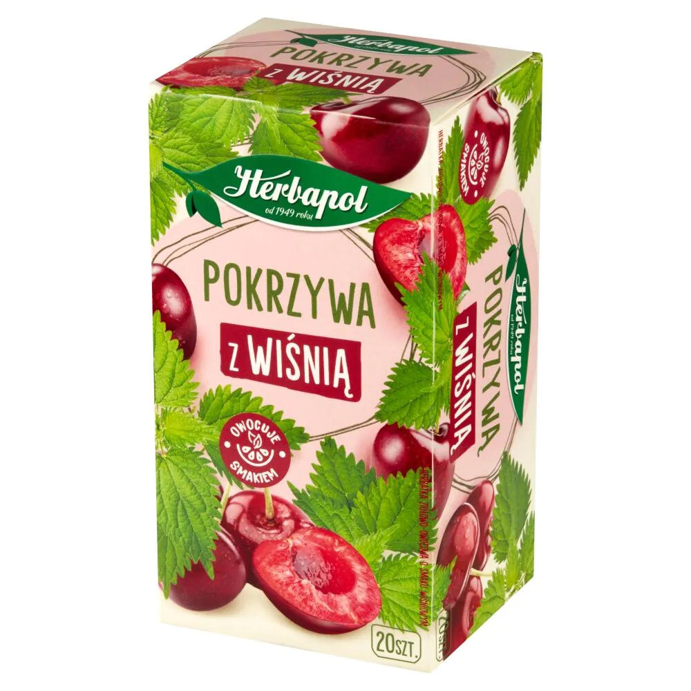 Herbapol Zielnik Polski Herbata, pokrzywa z wiśnią