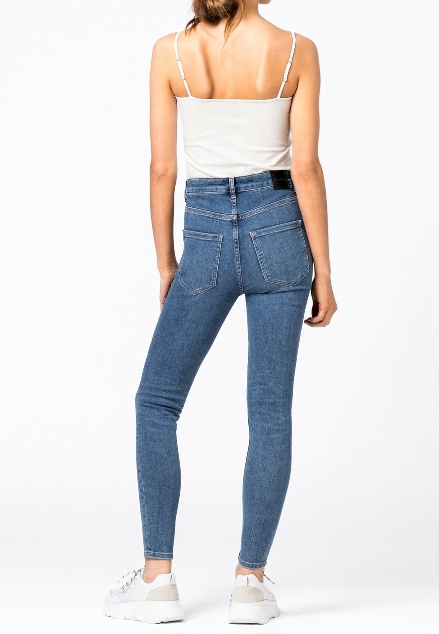 HALLHUBER Skinny Fit Jeans - blauwe denim