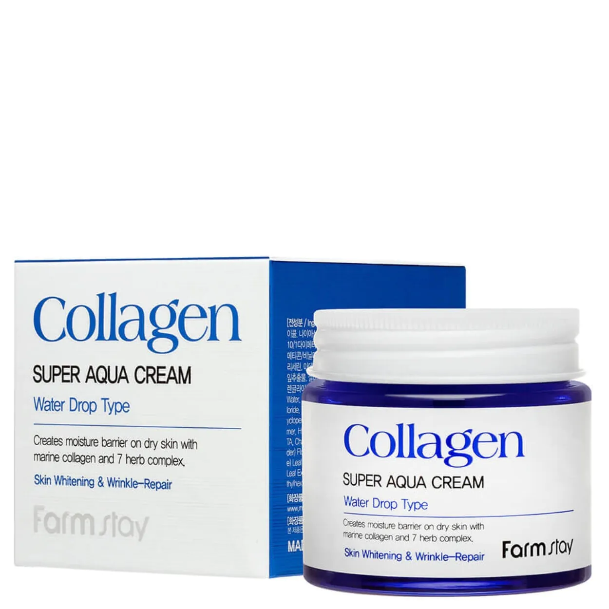 Farmstay Collagen Krem do twarzy Aqua Drop