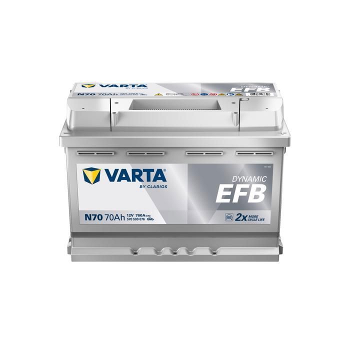 VARTA N70 Car Battery (+ right) 12V 70AH 760A