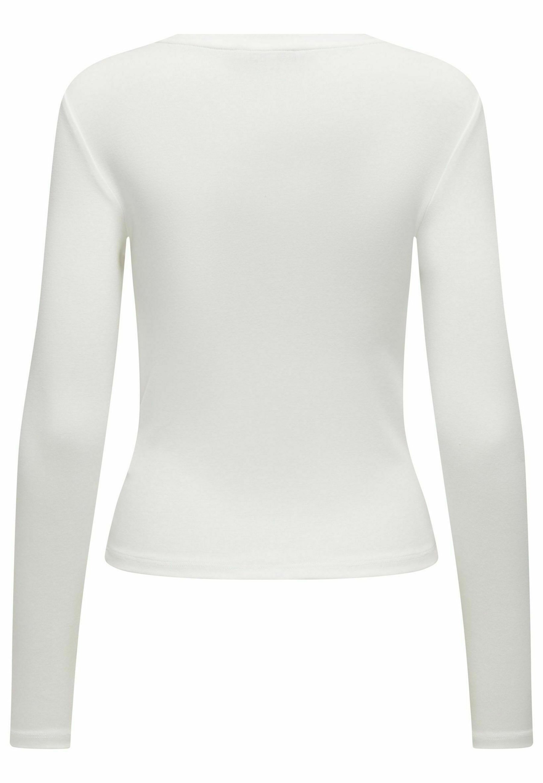 ONLY ONLRILEY O-NECK - Top s dlhým rukávom - cloud dancer