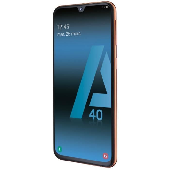 SAMSUNG Galaxy A40 64 go Bleu - Double sim - Reconditionné - Très bon état