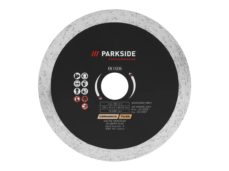 PARKSIDE PERFORMANCE® Disque para meuleuse d'angle