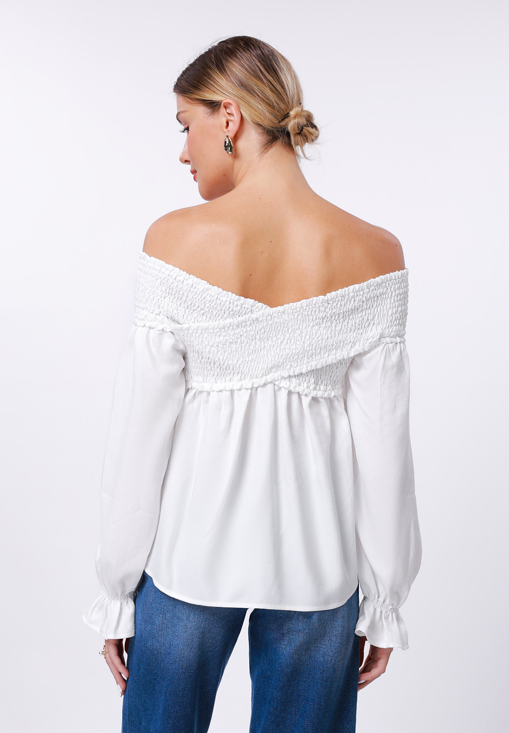 Anna Field Bluse - weiß
