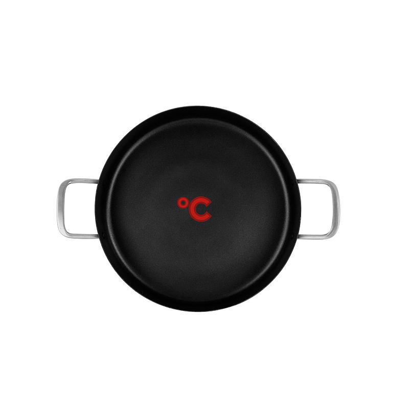 Cuisine Chef stekepanne ø 28 cm lav med glasslokk Chef