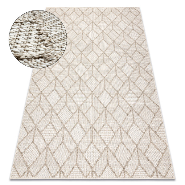 Dywan JERSEY 19231 beż - Geometryczny 60x100 cm