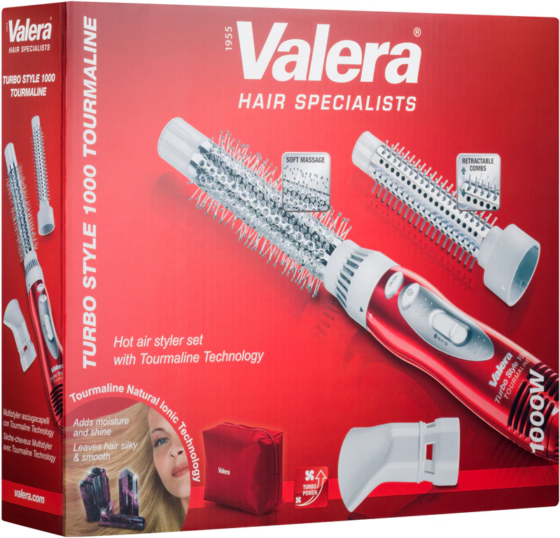 Valera Turbo Style 1000 Tourmaline krultang en elektrostimulator