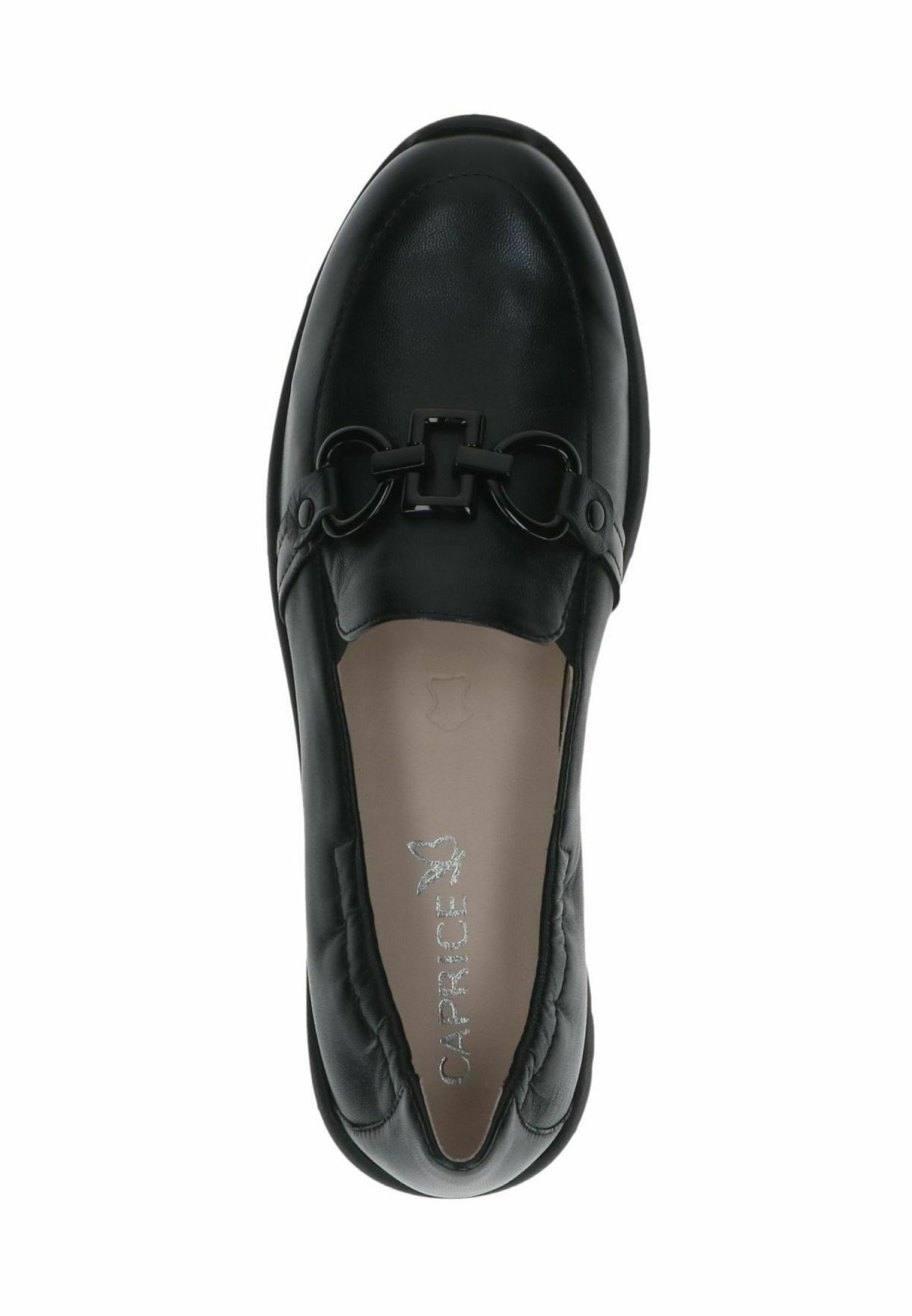 Caprice instappers - zwart nappa