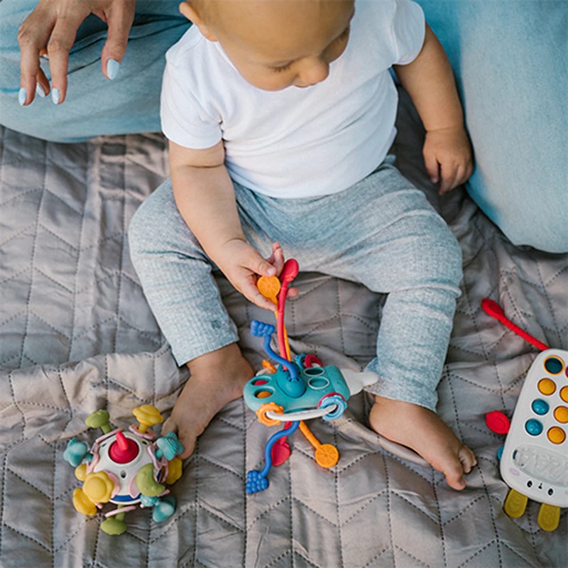 BabyOno Have Fun Star Ball grizalo za dojenčke