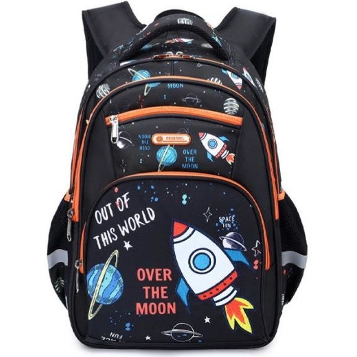 Cartable Garcon Primaire Enfant CP - Sac à Dos Ecole Scolaire CE2 Elementaire pour CE1 CM1 CM2 D'école Étudiants Fillette