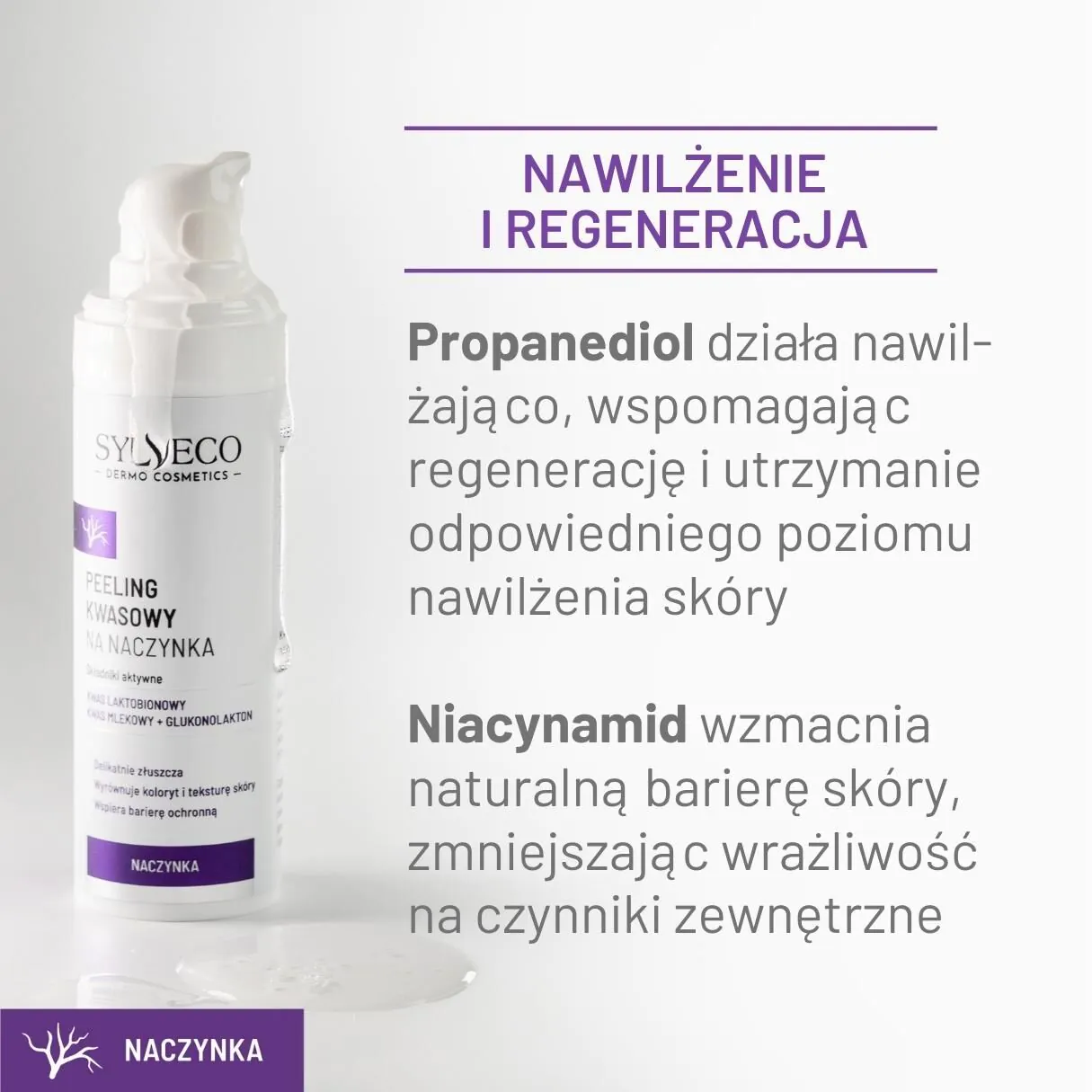 Sylveco Dermo Peeling kwasowy na naczynka