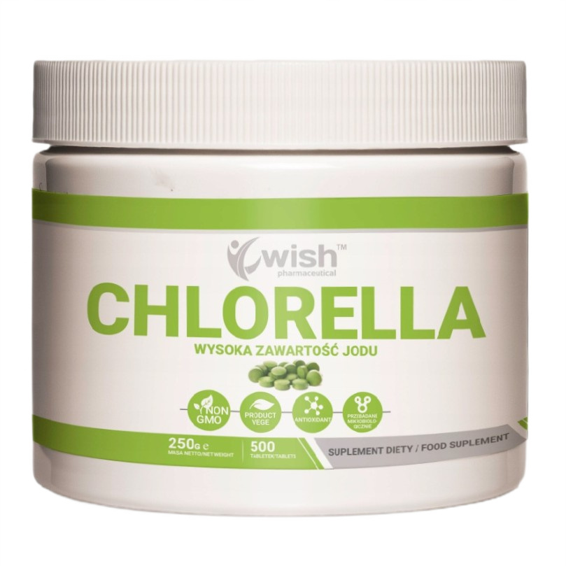 WISH Pharmaceutical Chlorella 500mg