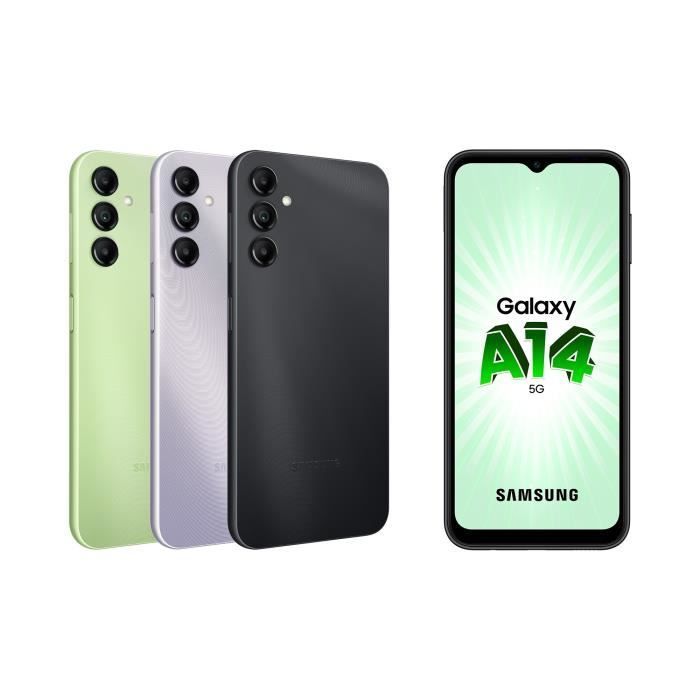 SAMSUNG Galaxy A14 5G Negro 64 GB