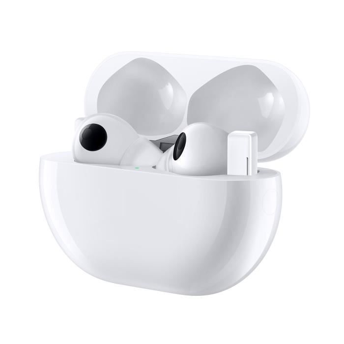 HUAWEI FreeBuds Pro – Aktive Geräuschunterdrückung – Touch-Steuerung – Kabelloses Laden – Bluetooth – Weiß
