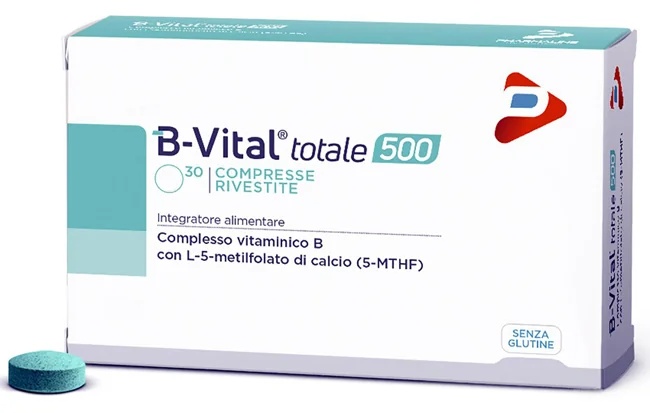 B-Vital Total 500 30 tabletten Vitamine B-supplement voor een beter zicht