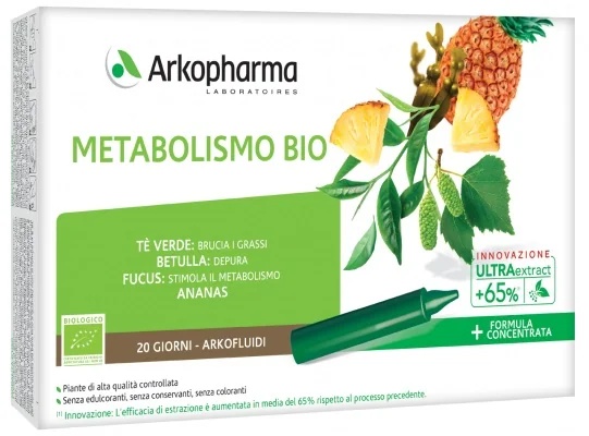 ARKOPHARMA Arkopharma Metabolism Bio 20 ampullen voor een evenwichtig lichaamsgewicht