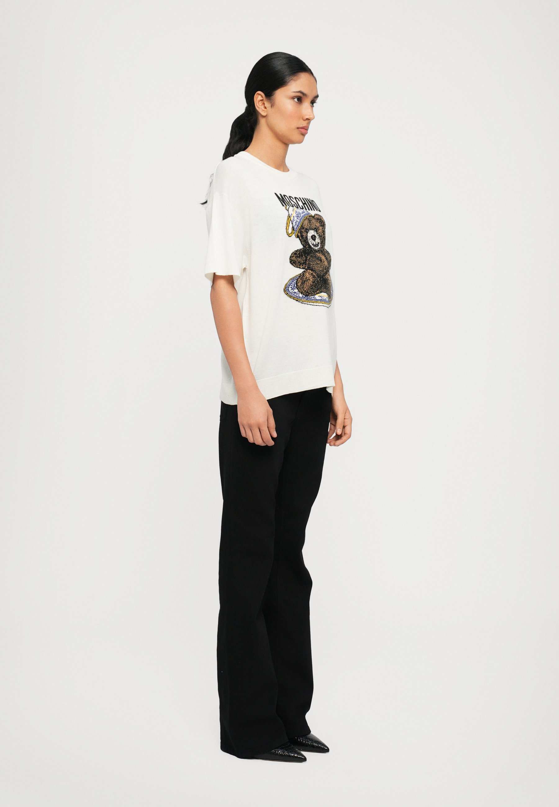 MOSCHINO Top - veelkleurig/wit