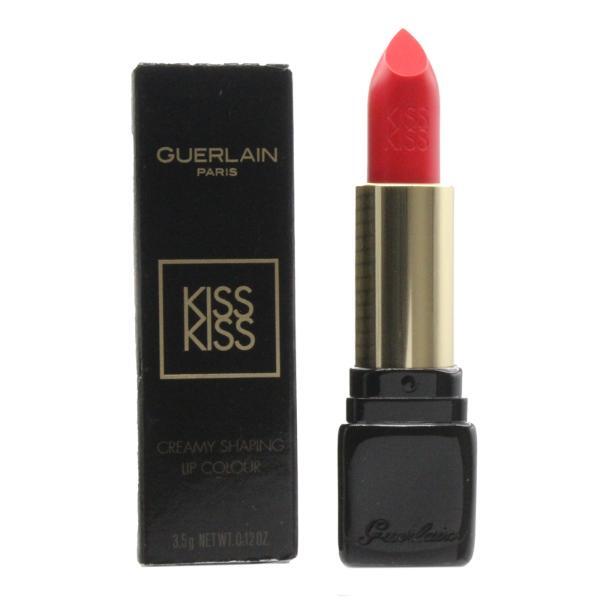 Rossetto cremoso modellante KissKiss di Guerlain, tonalità 329 Rosso papavero