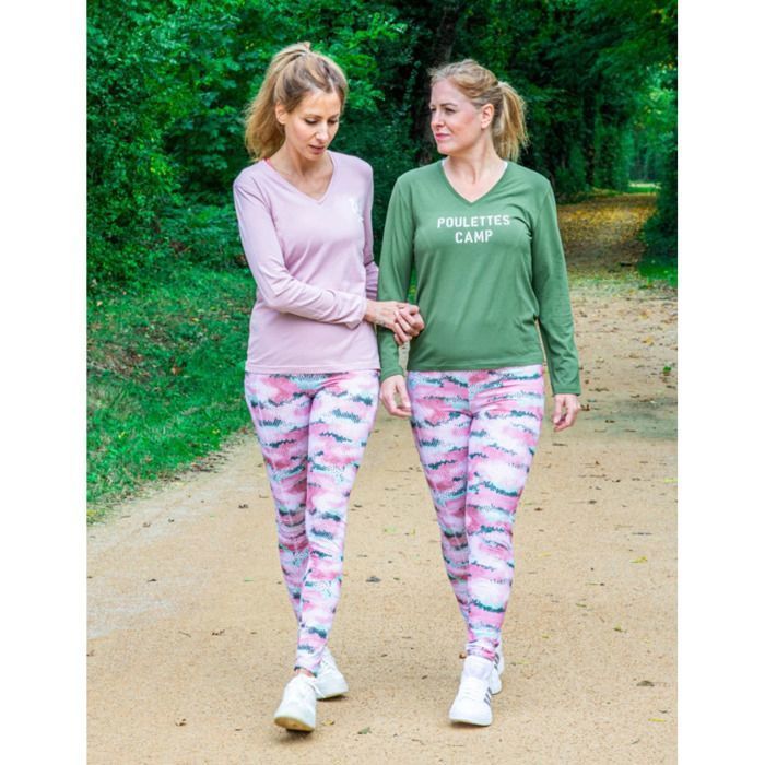 Damen-Langarmshirt Les Poulettes Fitness