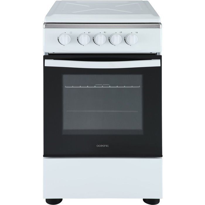Cocina de gas - OCEANIC - OCEACG5055GW - 4 quemadores - 7700 W - Blanca
