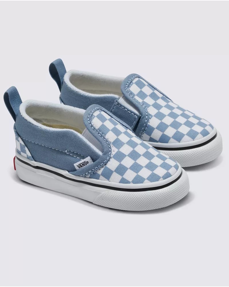 Toddler Classic Slip-On V Checkerboard Shoe