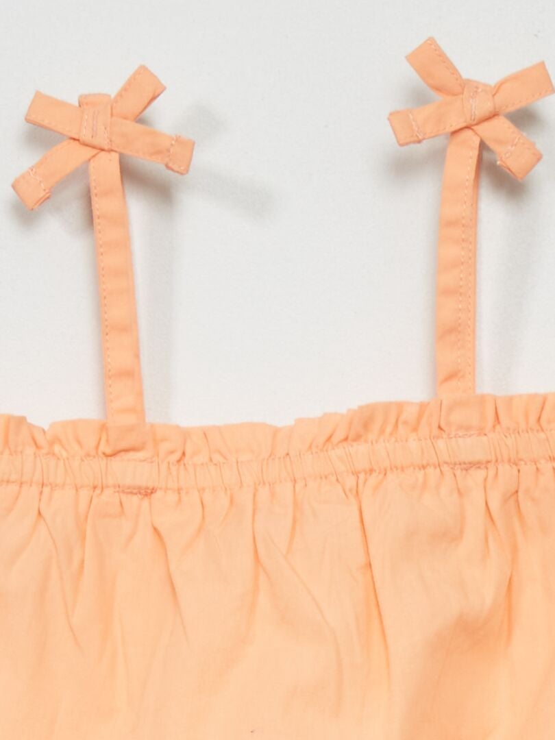 Spaghetti Strap Top - ORANJE